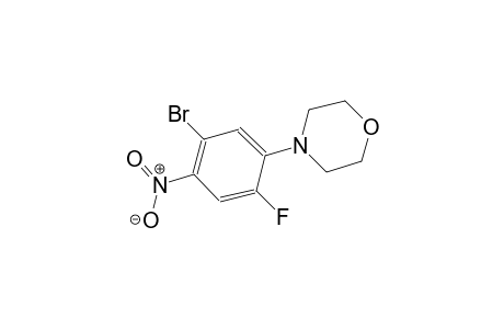 morpholine, 4-(5-bromo-2-fluoro-4-nitrophenyl)-
