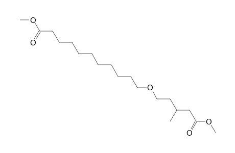 methyl 11-((5-methoxy-3-methyl-5-oxopentyl)oxy)undecanoate