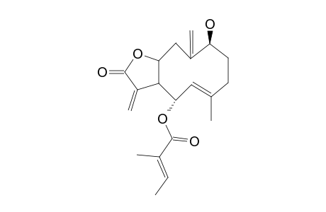 1-BETA-HYDROXY-6-ALPHA-ANGELOYLOXYGERMACRA-4(5),10(14),11(13)-TRIEN-8,12-OLIDE