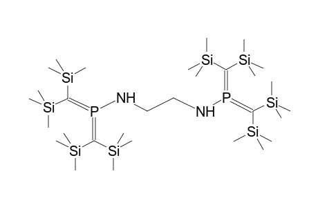 P,P,P',P'-TETRAKIS[BIS(TRIMETHYLSILYL)METHYLENE]-N,N'-DIAMINO-ETHYLEN-BIPHOSPHORAN