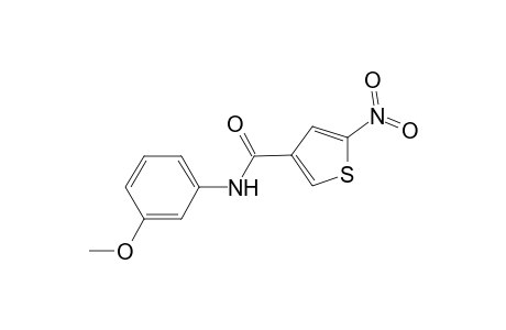 N-(3-methoxyphenyl)-5-nitro-3-thiophenecarboxamide
