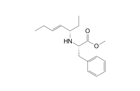 (S)-Methyl 2-((S,E)-hept-4-en-3-ylamino)-3-phenylpropanoate