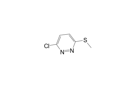 Pyridazine, 3-chloro-6-(methylthio)-