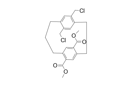 13,16-Bis(chloromethyl)[3.2]paracyclophane-5,8-dicarboxylic acid dimethyl ester