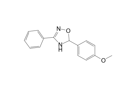 5-(4'-Methoxyphenyl)-3-phenyl-4,5-dihydro-1,2,4-oxadiazole