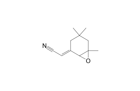 (2E)-2-(4,4,6-trimethyl-7-oxabicyclo[4.1.0]heptan-2-ylidene)acetonitrile