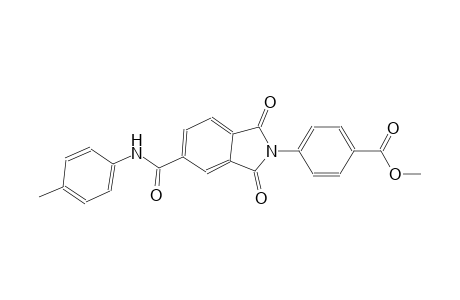 benzoic acid, 4-[1,3-dihydro-5-[[(4-methylphenyl)amino]carbonyl]-1,3-dioxo-2H-isoindol-2-yl]-, methyl ester