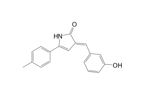 3-(3'-Hydroxybenzylidene)-1,3-dihydro-5-(p-methylphenyl)-2H-pyrrol-2-one