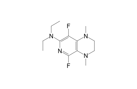 (5,8-difluoro-1,4-dimethyl-2,3-dihydropyrido[3,4-b]pyrazin-7-yl)-diethyl-amine