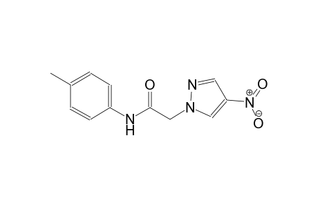 N-(4-methylphenyl)-2-(4-nitro-1H-pyrazol-1-yl)acetamide