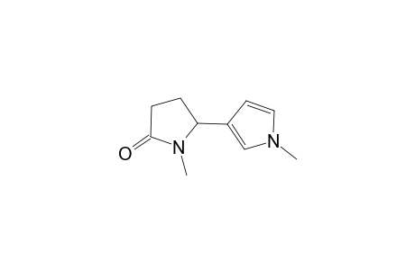 2-Pyrrolidinone, 1-methyl-5-(1-methylpyrrol-3-yl)-