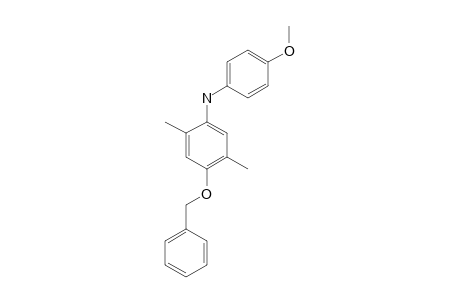 4-(BENZYLOXY)-N-(4-METHOXYPHENYL)-2,5-DIMETHYLANILINE