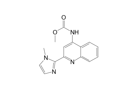 Methyl 2-(1'-methyl-2'-imidazolyl)quinoline-4-carbamate