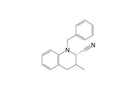 (2S*)-1-Benzyl-3-methyl-1,2,3,4-tetrahydro-1H-quinoline-2-carbonitrile