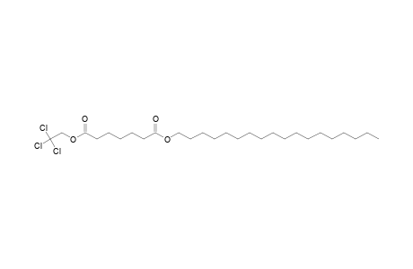 Pimelic acid, 2,2,2-trichloroethyl octadecyl ester