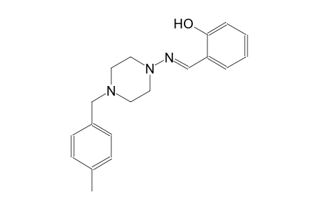 phenol, 2-[(E)-[[4-[(4-methylphenyl)methyl]-1-piperazinyl]imino]methyl]-