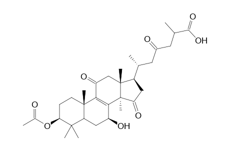 3-Acetoxy-7-hydroxy-11,15,23-trioxo-lanost-8-en-26-oic Acid