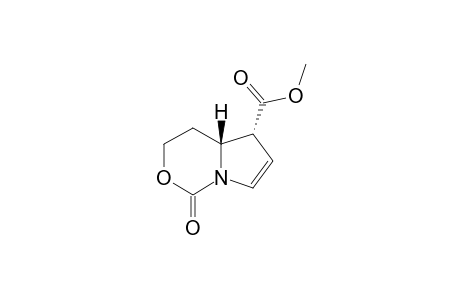 1.alpha.-Carbomethoxy-6-oxa-1,7,8,8a.beta.-tetrahydroindolizin-5-one
