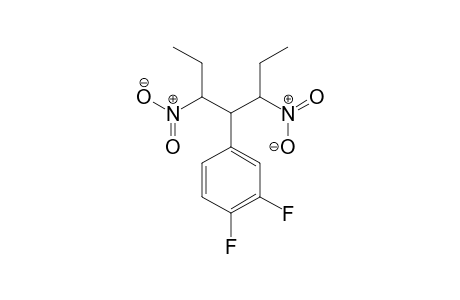 4-(3,4-Difluorophenyl)-3,5-dinitroheptane