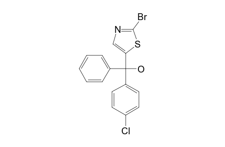 (4-CHLORO-DIPHENYL)-(2-BROMOTHIAZOL-5-YL)-CARBINOL