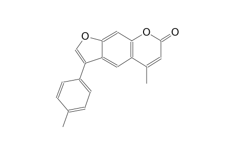 5-methyl-3-(4-methylphenyl)-7H-furo[3,2-g]chromen-7-one