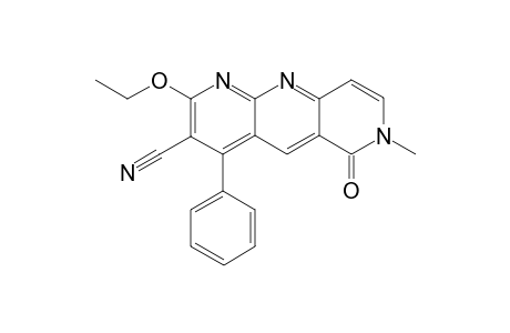 3-Cyano-2-ethoxy-7-methyl-6-oxo-4-phenyl-6,7-dihydro-1,7,10-antyridine