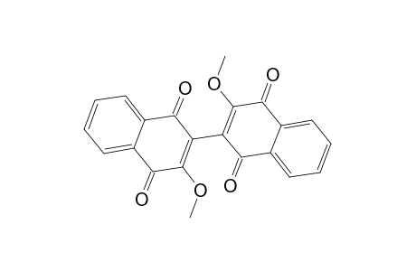 2-(1,4-diketo-3-methoxy-2-naphthyl)-3-methoxy-1,4-naphthoquinone