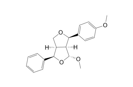 4-Methoxy-6-(4'-methoxyphenyl)-2-phenyl-3,7-dioxabicyclo[3.3.0]octane
