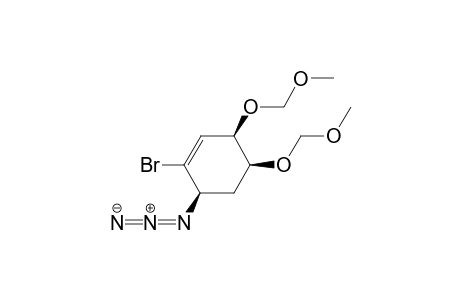 (3R,4S,6R)-6-azido-1-bromo-3,4-bis(methoxymethoxy)cyclohex-1-ene