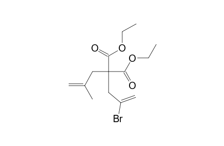 Propanedioic acid, (2-bromo-2-propenyl)(2-methyl-2-propenyl)-, diethyl ester