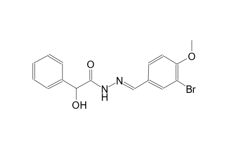 benzeneacetic acid, alpha-hydroxy-, 2-[(E)-(3-bromo-4-methoxyphenyl)methylidene]hydrazide
