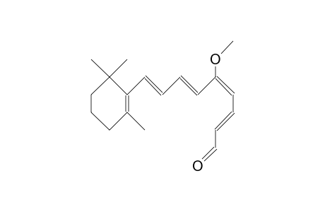 5-Methoxy-9-(2,6,6-trimethyl-1-cyclohexen-1-yl)-(2E,4Z,6E,8E)-2,4,6,8-nonatetraen-1-al