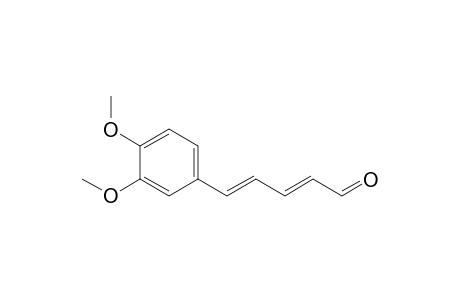 (2E,4E)-5-(3,4-dimethoxyphenyl)penta-2,4-dienal