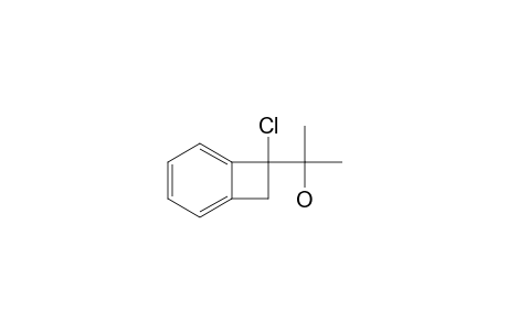 1-CHLORO-1-(1'-HYDROXY-1'-METHYLETHYL)-BENZOCYClOBUTENE