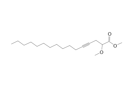 4-Hexadecynoic acid, 2-methoxy-, methyl ester