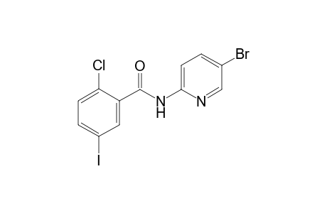 N-(5-Bromo-pyridin-2-yl)-2-chloro-5-iodo-benzamide