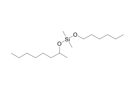 Silane, dimethyl(2-octyloxy)hexyloxy-