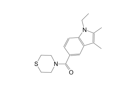 1-ethyl-2,3-dimethyl-5-(4-thiomorpholinylcarbonyl)-1H-indole