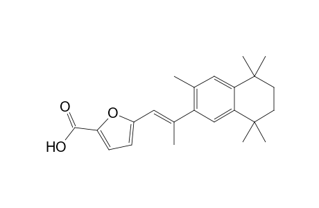 5-[(E)-2-(1,1,4,4,7-pentamethyltetralin-6-yl)prop-1-enyl]-2-furoic acid