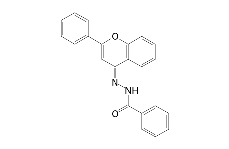 Benzoic acid, 2-[2-phenyl-4H-1-benzopyran-4-ylidene]hydrazide