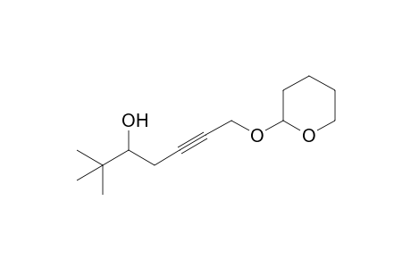 2,2-Dimethyl-7-tetrahydro-2H-pyranyloxy-5-heptyn-3-ol