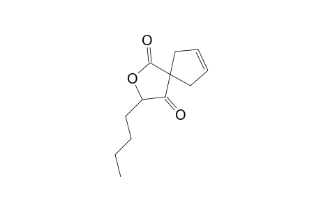 3,3'-Spiro[cyclopentenyl-5'-n-butyldihydrouran-2',4'-dione]