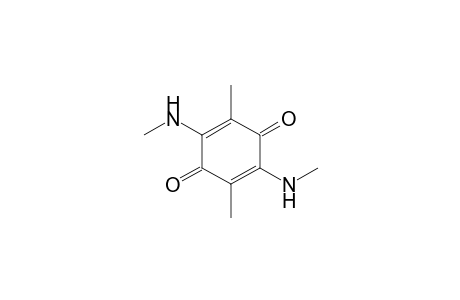 2,5-Cyclohexadiene-1,4-dione, 2,5-dimethyl-3,6-bis(methylamino)-