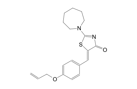 (5Z)-5-[4-(allyloxy)benzylidene]-2-hexahydro-1H-azepin-1-yl-1,3-thiazol-4(5H)-one