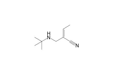 2-{[N-(t-Butyl)amino]methyl}-but-2-enenitrile