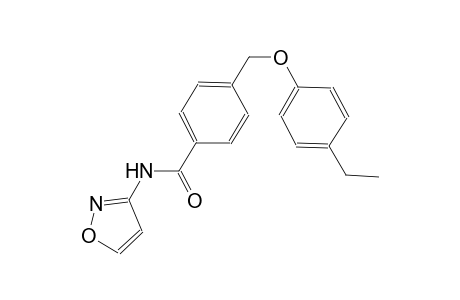 4-[(4-ethylphenoxy)methyl]-N-(3-isoxazolyl)benzamide