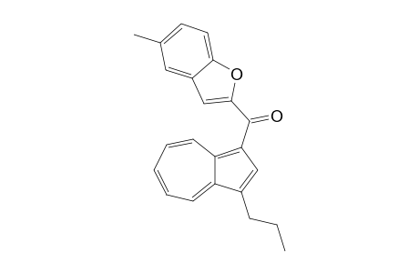 (5-methyl-1-benzofuran-2-yl)-(3-propylazulen-1-yl)methanone