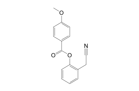 2-(Cyanomethyl)phenyl 4-methoxybenzoate