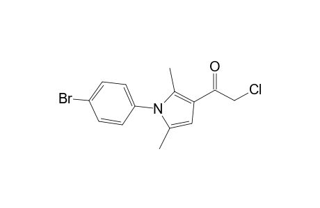 1-(1-(4-Bromophenyl)-2,5-dimethyl-1H-pyrrol-3-yl)-2-chloroethan-1-one