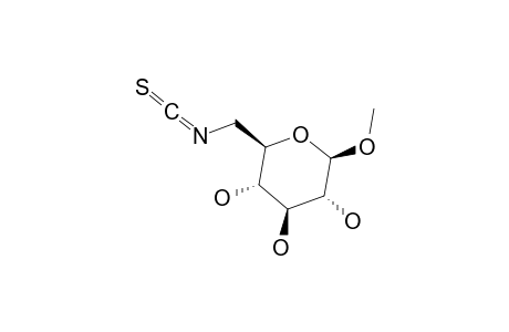 METHYL-6-DEOXY-6-ISOTHIOCYANATO-BETA-D-GLUCOPYRANOSIDE